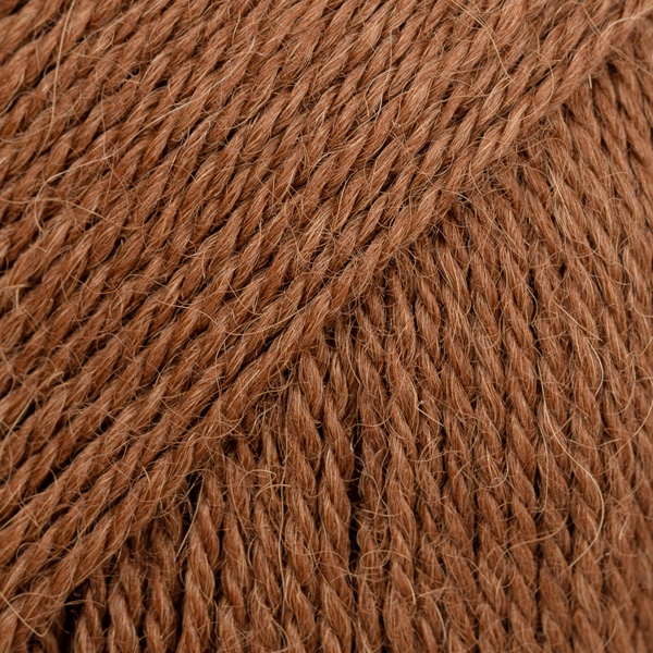 DROPS Alpaca 9041 Café cobre (Uni Colour)