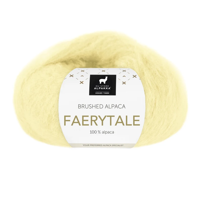 Du Store Alpakka Faerytale 819 Amarillo claro