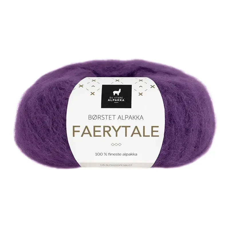 Du Store Alpakka Faerytale 709 Morado oscuro