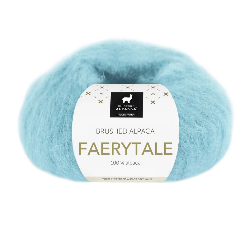 Du Store Alpakka Faerytale 820 Azul caribeño