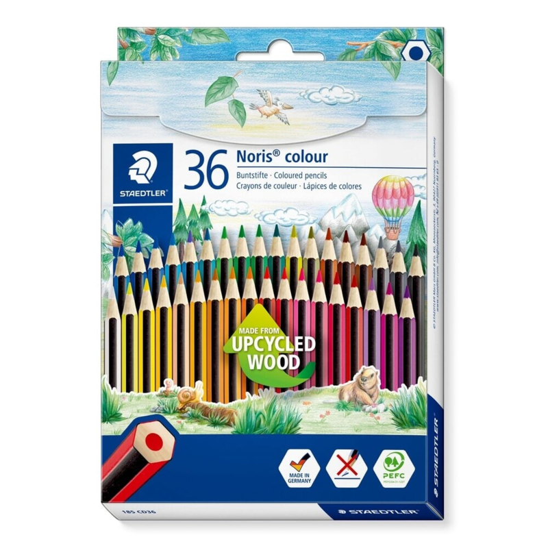 STAEDTLER Noris Club 185 Lápices de colores 36 piezas