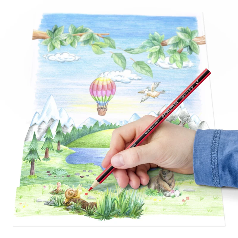 STAEDTLER Noris Club 185 Lápices de colores 36 piezas – Aplicación