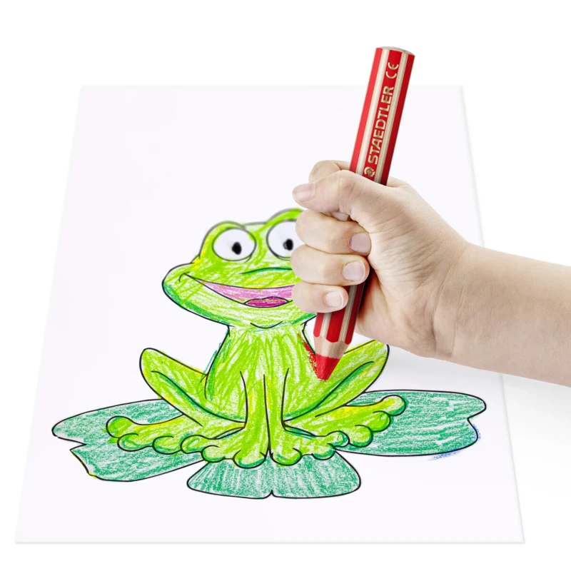 STAEDTLER Lápices de colores Buddy 3 en 1, 18 unidades – Aplicación