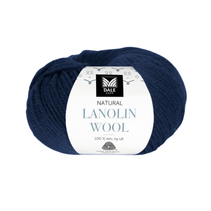 Dale Lanolin Wool 1408 Azul marino