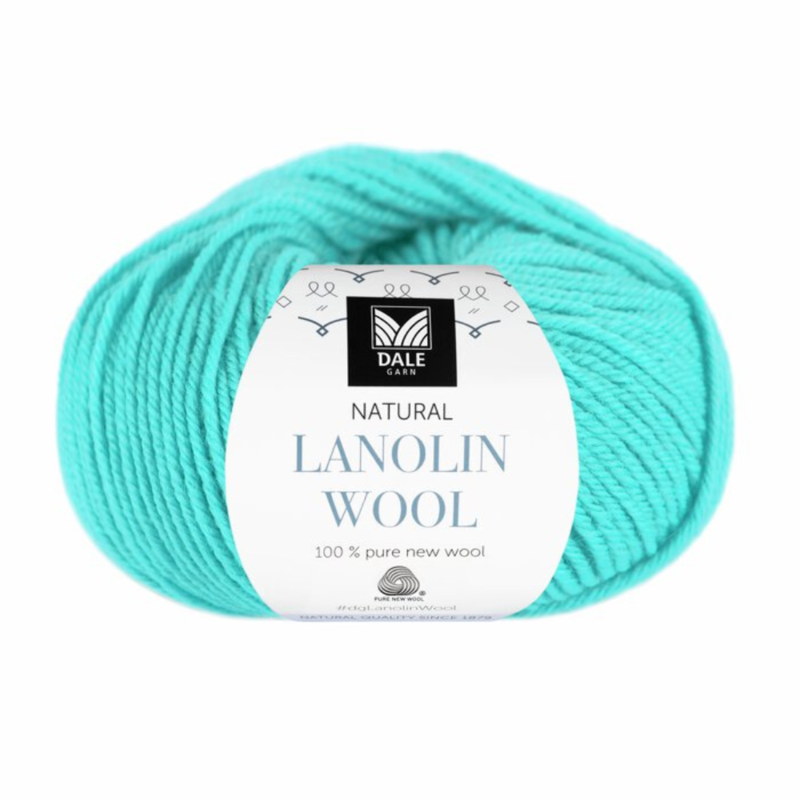 Dale Lanolin Wool 1465 Azul hielo