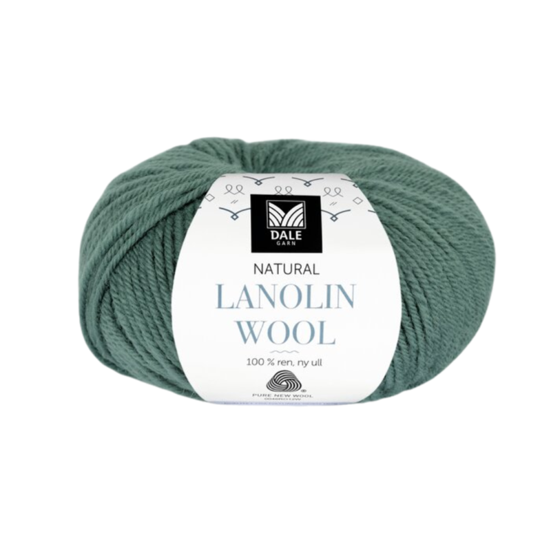Dale Lanolin Wool 1430 Gris-verde
