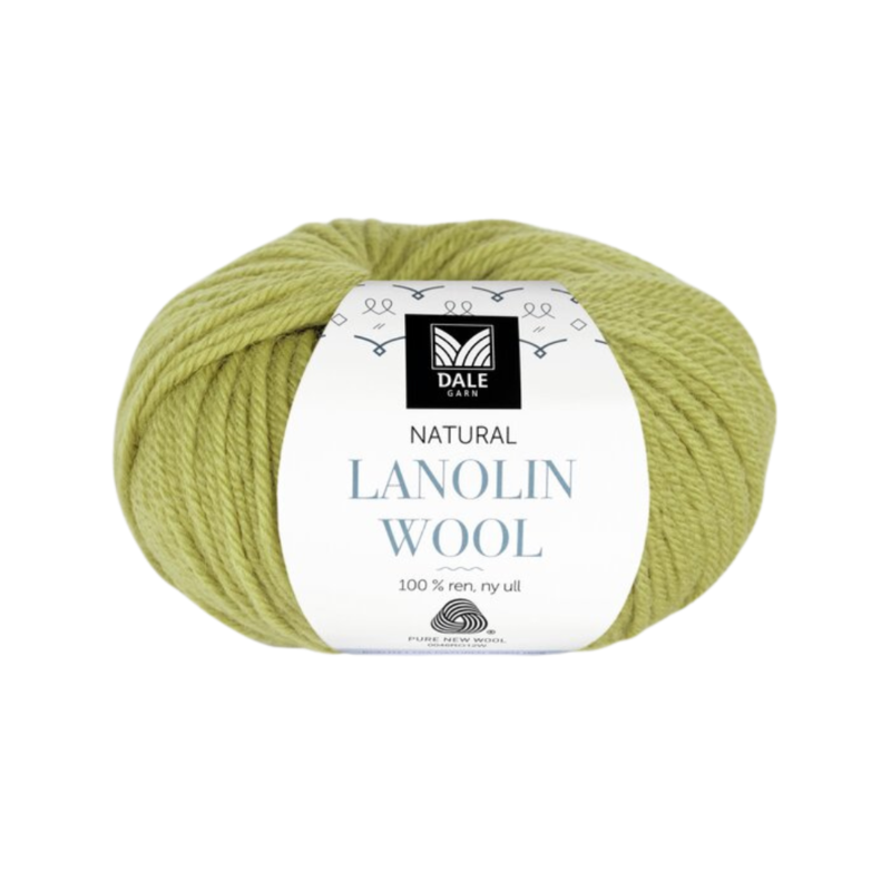 Dale Lanolin Wool 1418 Verde primavera