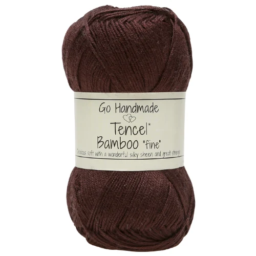 Go Handmade Tencel Bamboo 17353 Marrón oscuro