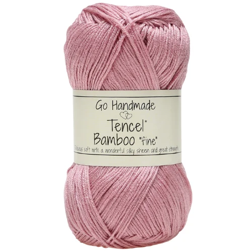 Go Handmade Tencel Bamboo 17356 Rosa viejo