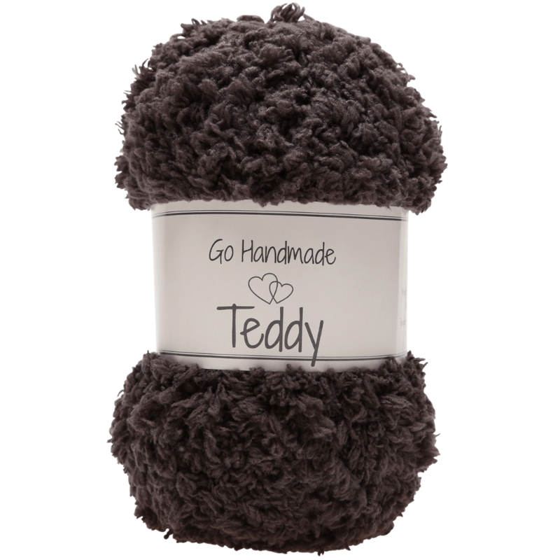 Go Handmade Teddy 17349 Marrón oscuro