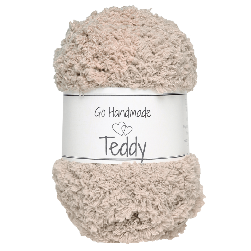 Go Handmade Teddy 17485 Castaño claro