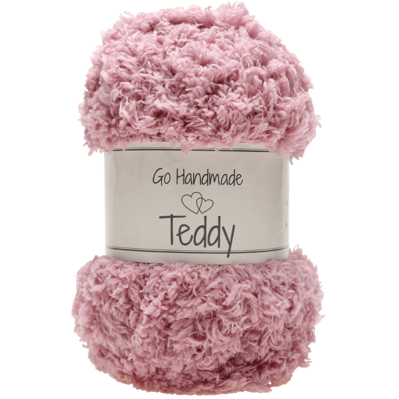 Go Handmade Teddy 17319 Rosa viejo