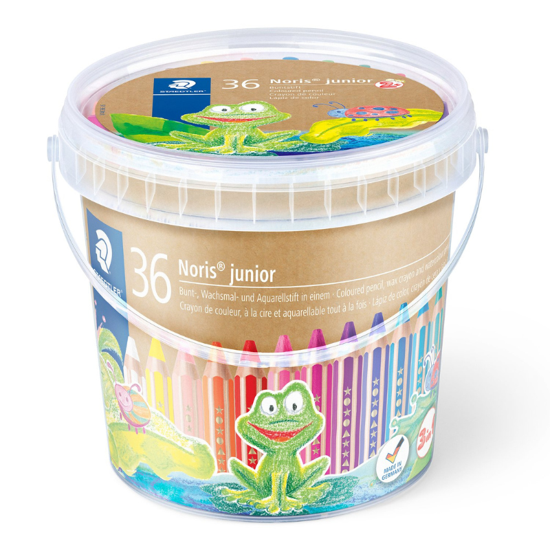 STAEDTLER Buddy Lápices de colores y sacapuntas, 36 + 3 piezas