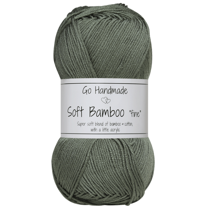 Go Handmade Soft Bamboo Fine 17425 Verde caza