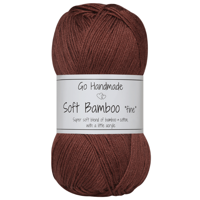 Go Handmade Soft Bamboo Fine 17427 Caramelo