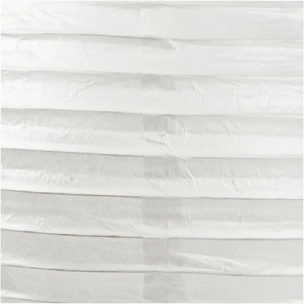 Lámpara de papel, 20 cm, 1 pieza Blanco