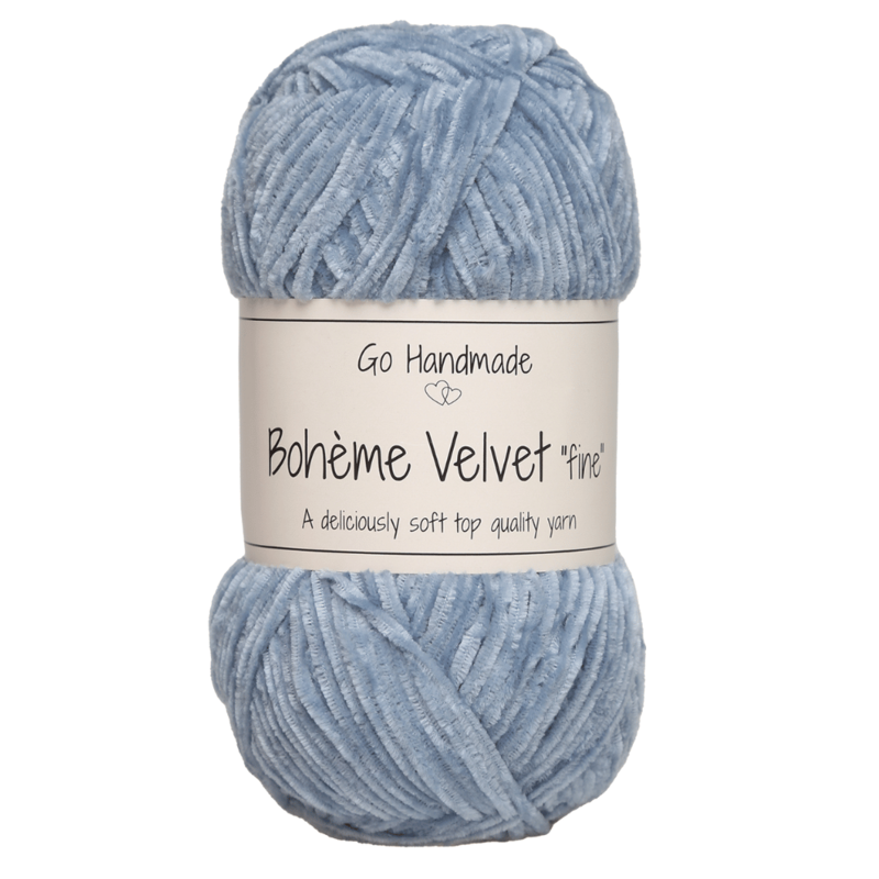 Go Handmade Bohème Velvet Fine 17606 Azul jeans