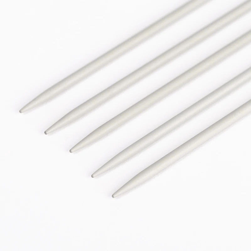 DROPS Basic Agujas de Doble Punta Aluminio 20 cm (2.00-5.00 mm)
