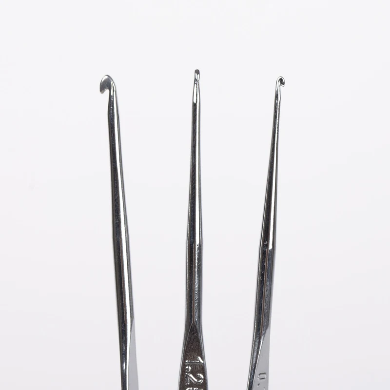 DROPS Basic Ganchillos de Acero 13 cm (0.75-1.75 mm)