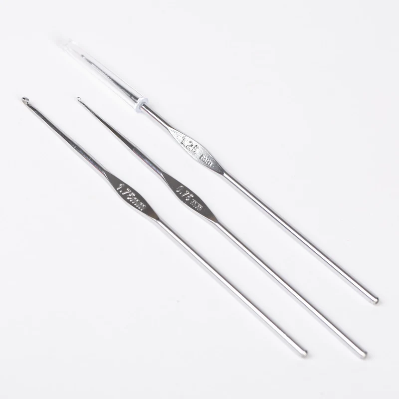 DROPS Basic Ganchillos de Acero 13 cm (0.75-1.75 mm)