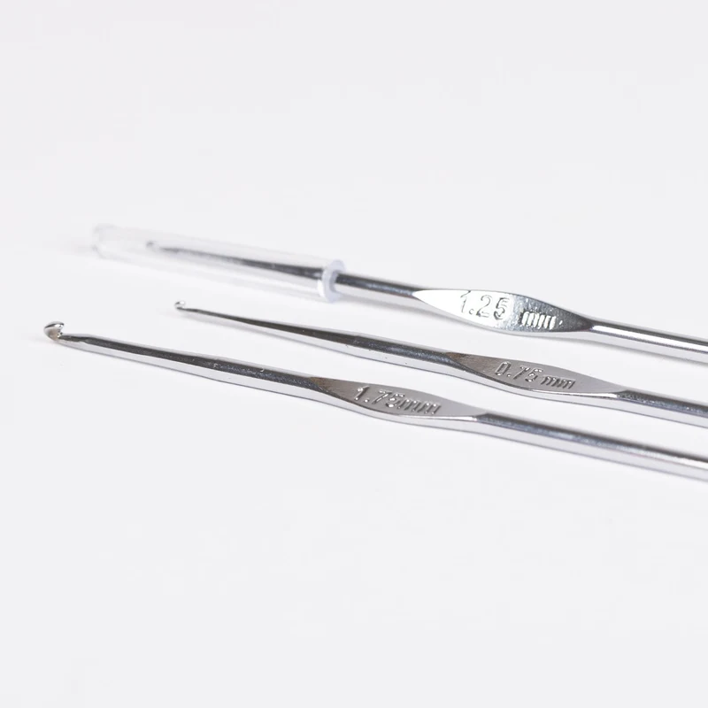 DROPS Basic Ganchillos de Acero 13 cm (0.75-1.75 mm)