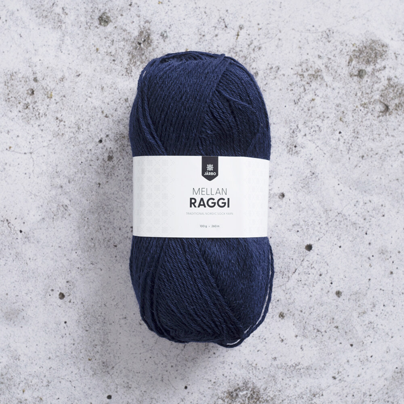 Järbo Mellanraggi 100g 28232 Navy