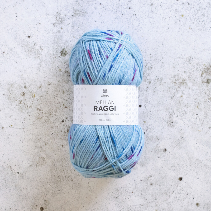 Järbo Mellanraggi 100g 28453 Dotted Daydream