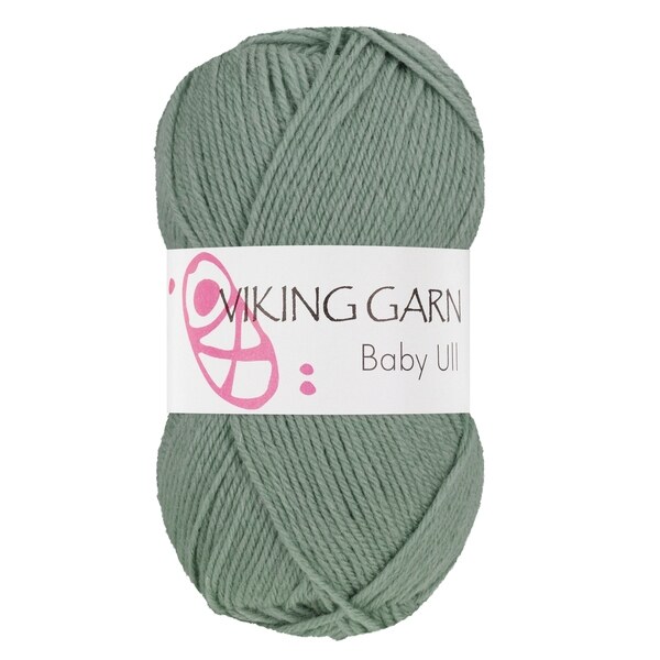 Viking Baby Ull 338 Verde gris