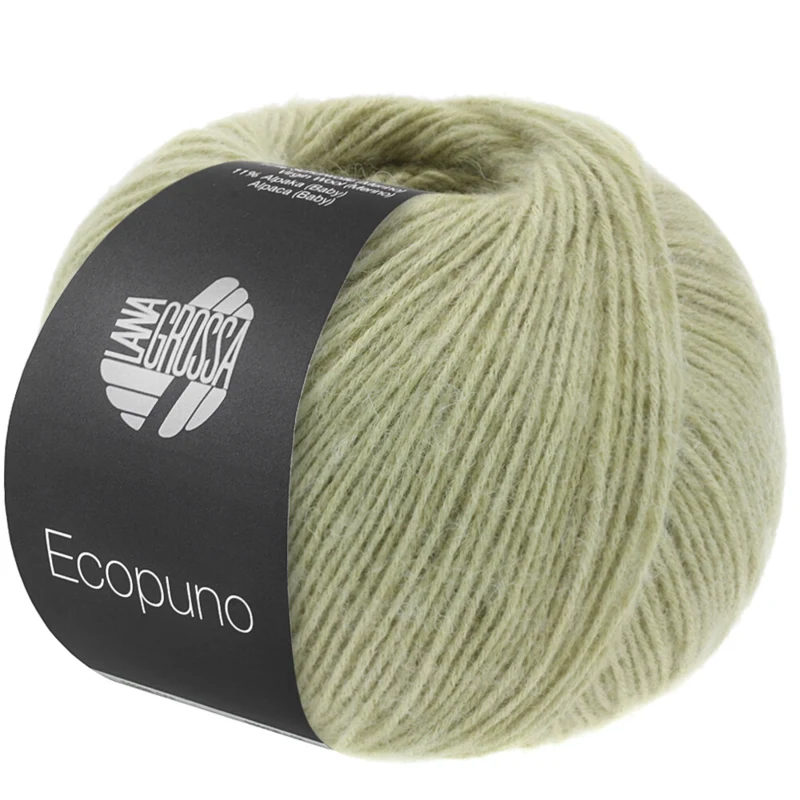 Lana Grossa Ecopuno 226 Verde heno