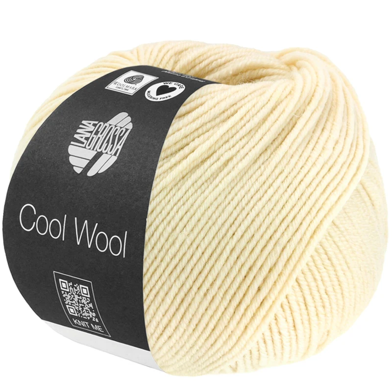 Lana Grossa Cool Wool 2126 Amarillo pálido