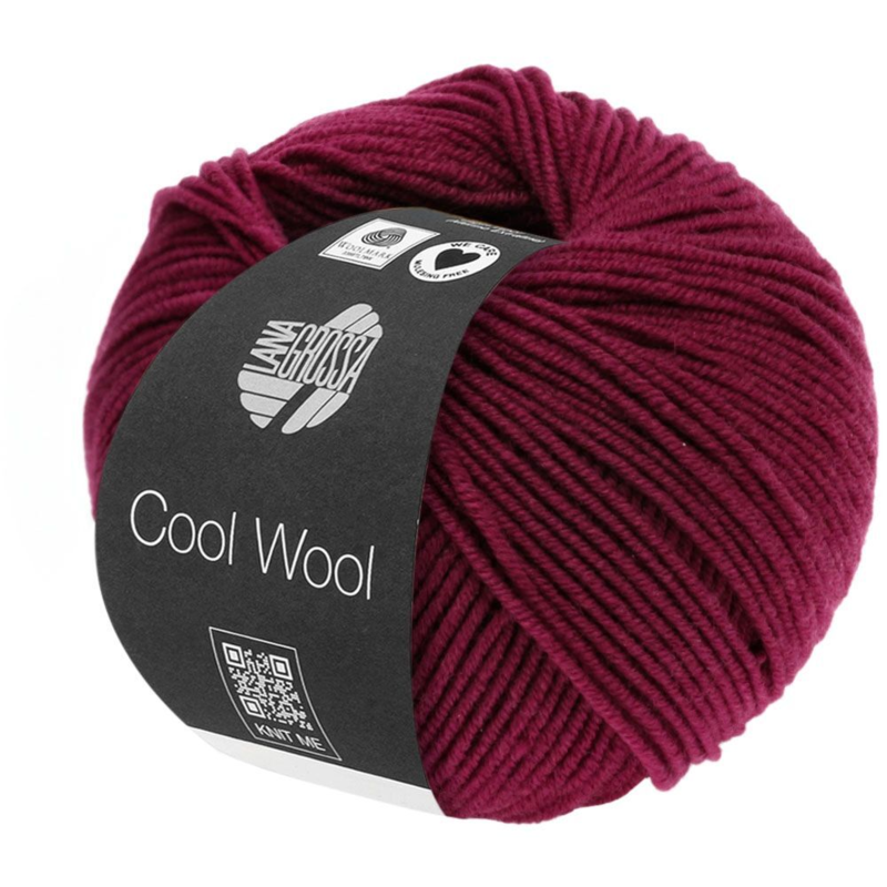 Lana Grossa Cool Wool 2012 Burdeos