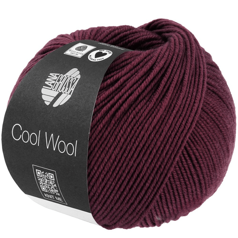 Lana Grossa Cool Wool 2118 Burdeos