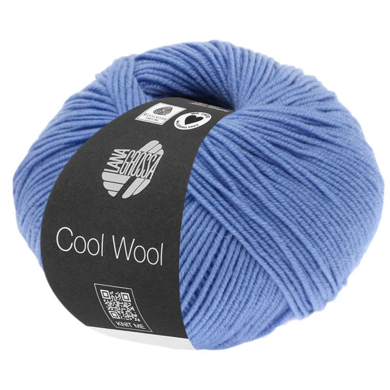 Lana Grossa Cool Wool 463 Azul aciano