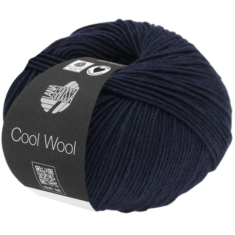 Lana Grossa Cool Wool 414 Azul noche