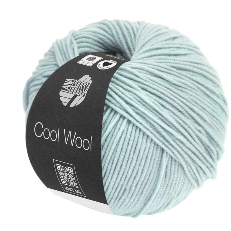 Lana Grossa Cool Wool 2057 Azul pastel