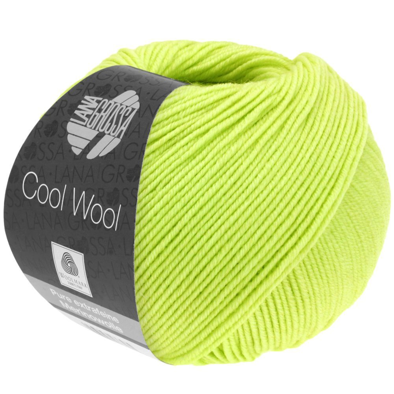 Lana Grossa Cool Wool 2089 Verde amarillo