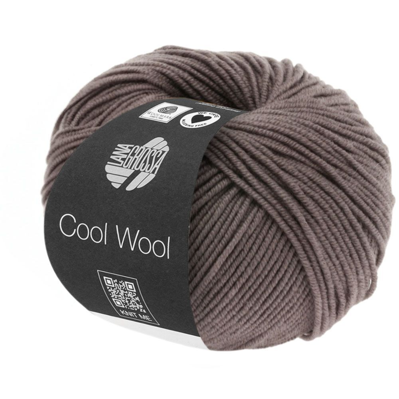 Lana Grossa Cool Wool 558 Gris marrón