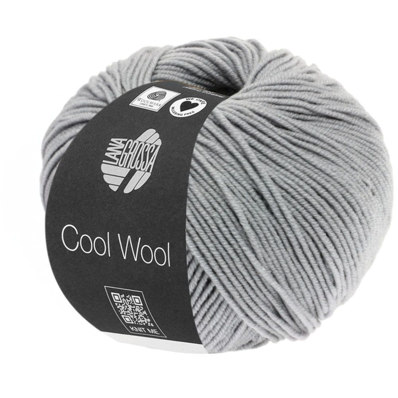 Lana Grossa Cool Wool 589 Gris piedra