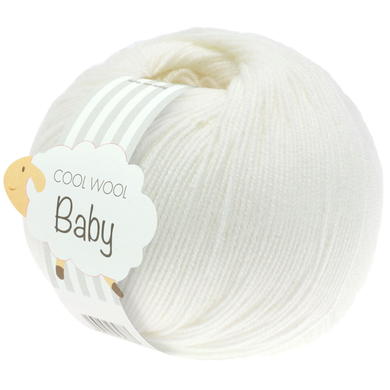 Lana Grossa Cool Wool Baby 207 Blanco