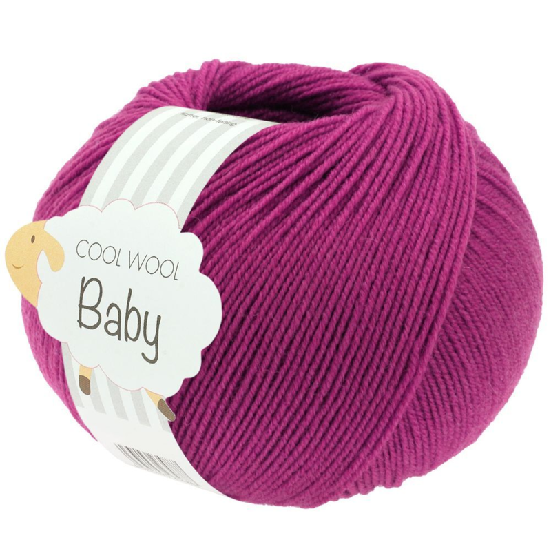 Lana Grossa Cool Wool Baby 340 Fucsia
