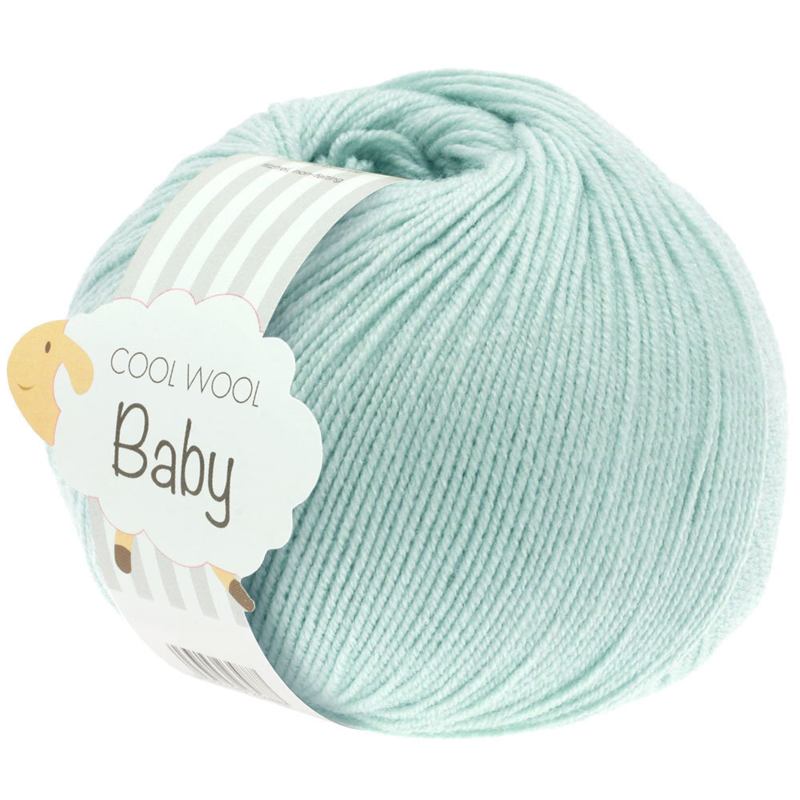 Lana Grossa Cool Wool Baby 257 Turquesa claro