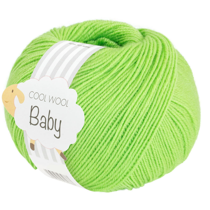 Lana Grossa Cool Wool Baby 319 Verde primavera