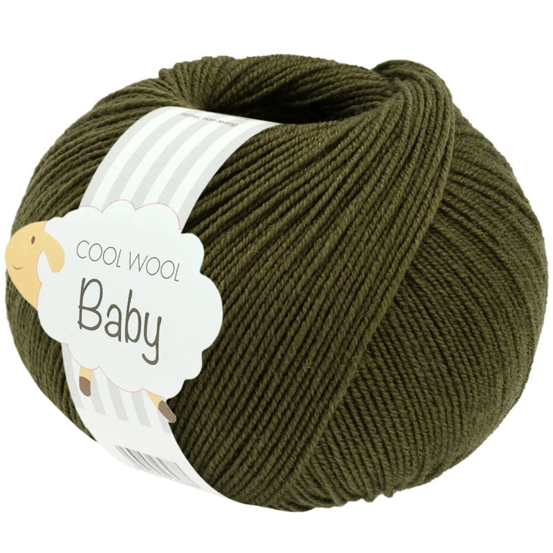 Lana Grossa Cool Wool Baby 349 Verde bosque