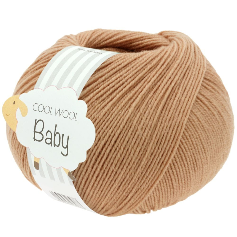 Lana Grossa Cool Wool Baby 338 Cáscara de huevo
