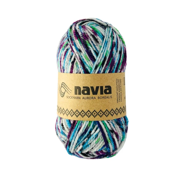 Navia Sock Yarn 521 Azyl moteado