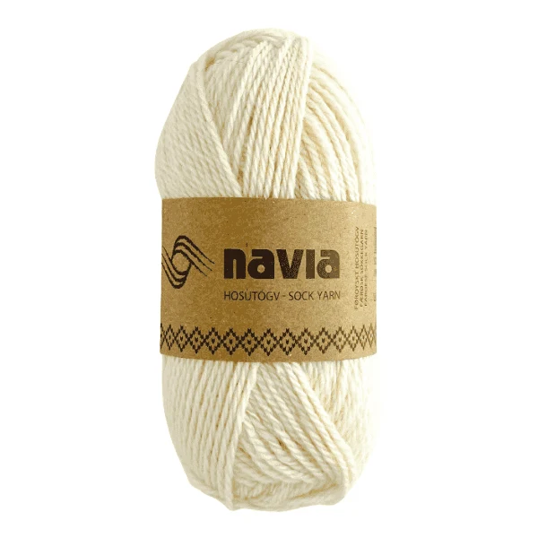 Navia Sock Yarn 501 Blanco