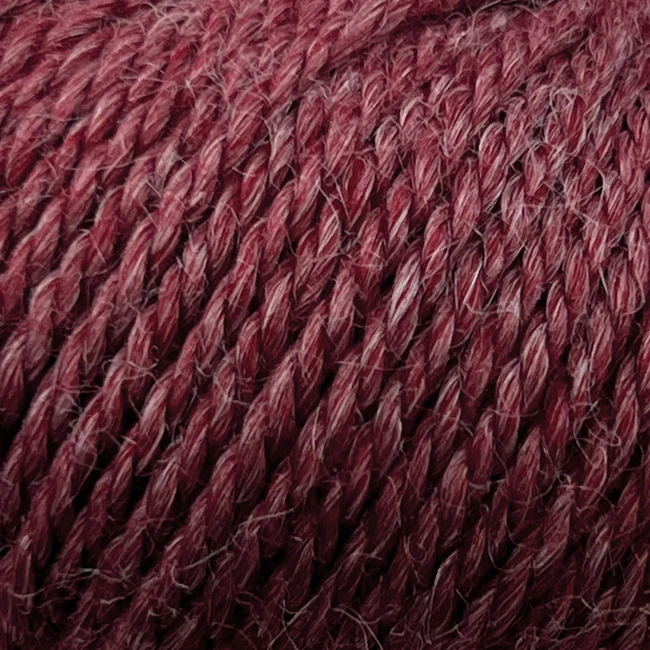 Onion No.6 Organic Wool+Nettles 618 Rojo oscuro