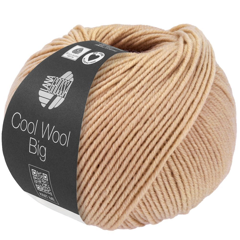 Lana Grossa Cool Wool Big 1037 Cáscara de huevo