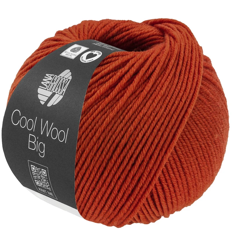Lana Grossa Cool Wool Big 1042 Marrón canela