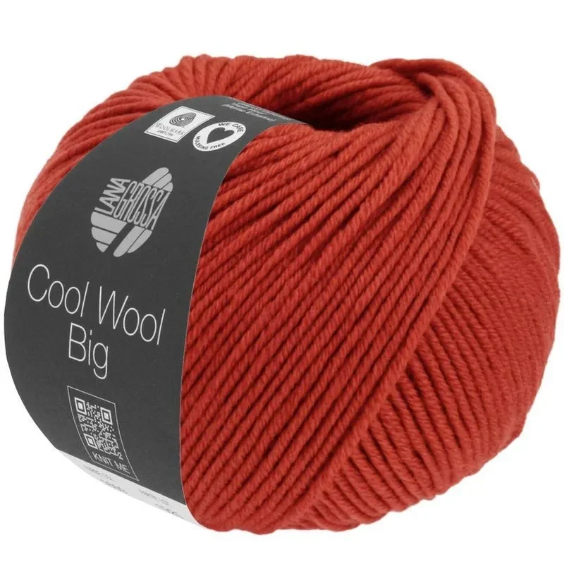 Cool Wool Big 1628 Rojo jaspeado